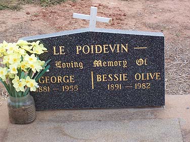 BESSIE OLIVE LE POIDEVIN