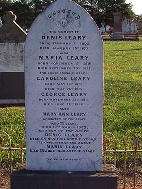 MARY ANN LEARY