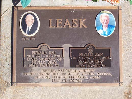 PHYLLIS JEAN LEASK