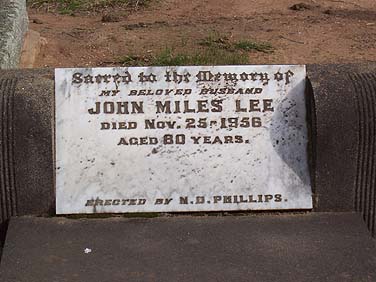 JOHN MILES LEE