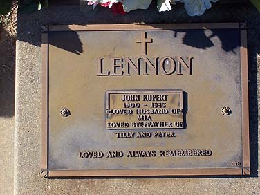 JOHN RUPERT LENNON