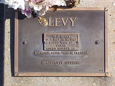 IRIS MARY LEVY