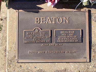 DELVA JEAN BEATON