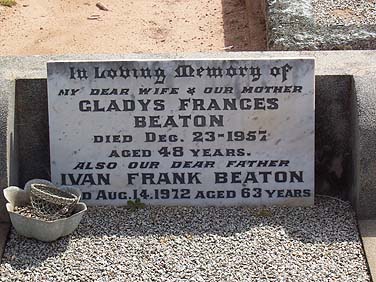 GLADYS FRANCIS BEATON