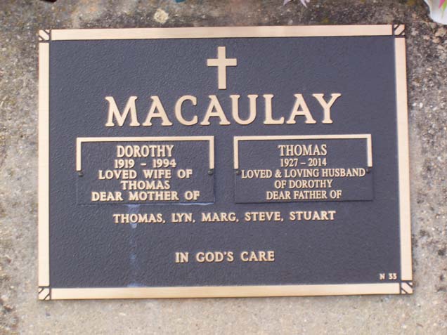 DOROTHY MACAULAY