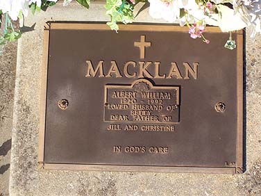 ALBERT WILLIAM MACKLAN