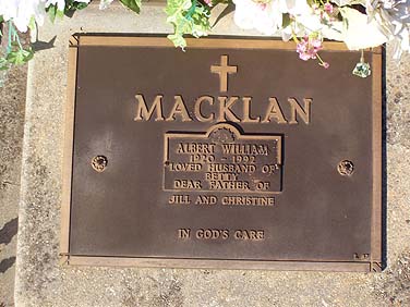 ALBERT WILLIAM MACKLAN