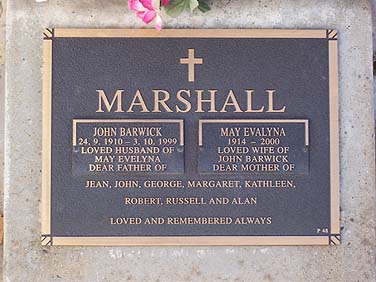 JOHN BARWICK MARSHALL