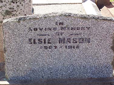 ELSIE MATILDA DORA MASON