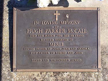 HUGH PARKER McCALL