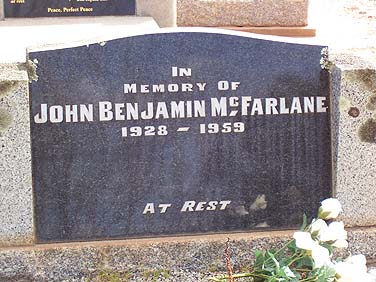 JOHN BENJAMIN McFARLANE