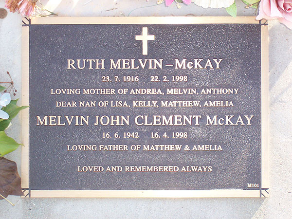 MELVIN JOHN CLEMENT McKAY