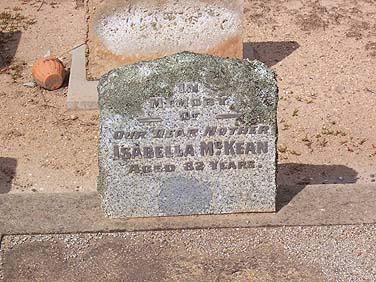 ISABELLA McKEAN