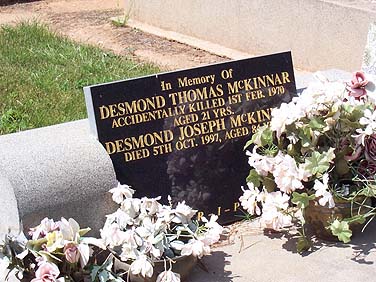 DESMOND JOSEPH McKINNAR