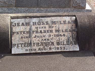 JEAN ROSS McLEAN