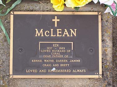 KENNETH McLEAN