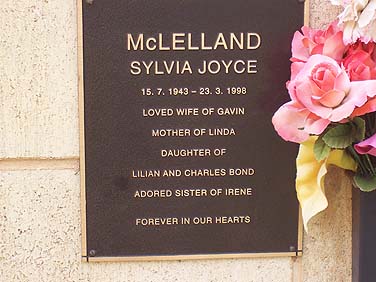 SYLVIA JOYCE McLELLAND