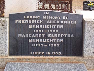 MARGARET ELBERTHA McNAUGHTON