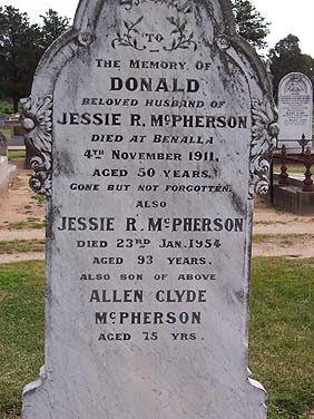 JESSIE ROWE McPHERSON