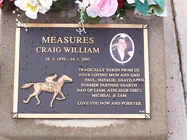 CRAIG WILLIAM MEASURES