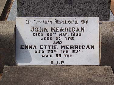 EMMA ETTIE MERRIGAN