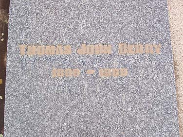 THOMAS JOHN BERRY
