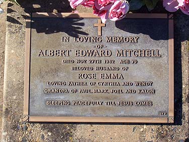 ALBERT EDWARD MITCHELL