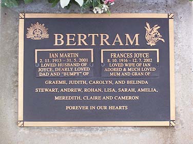 IAN MARTIN BERTRAM