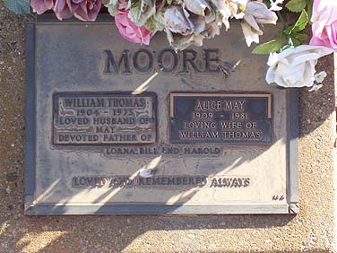 WILLIAM THOMAS MOORE