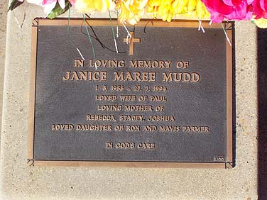 JANICE MAREE MUDD