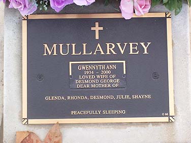 GWENNYTH ANN MULLARVEY