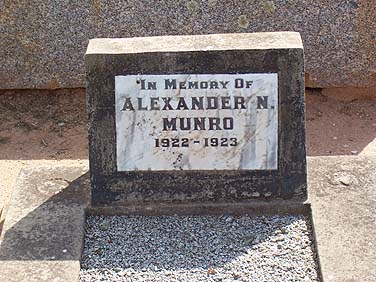 NORMAN ALEXANDER MUNRO