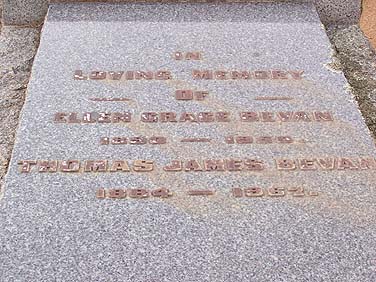 THOMAS JAMES BEVAN