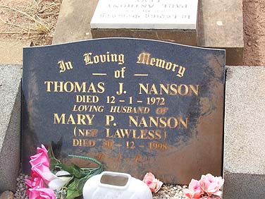 THOMAS JOHN NANSON