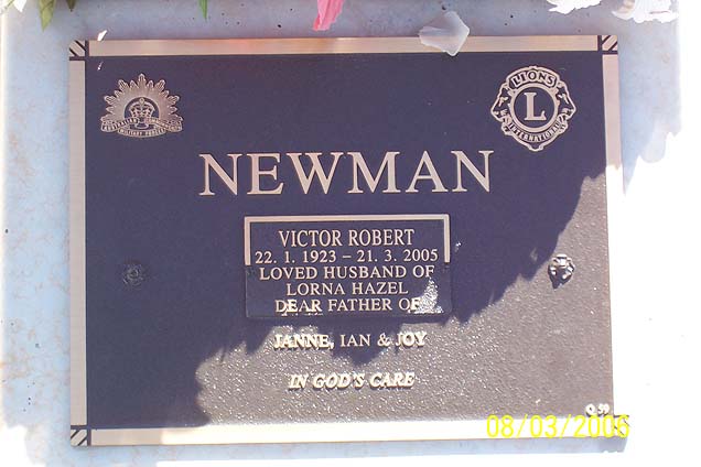 VICTOR ROBERT NEWMAN