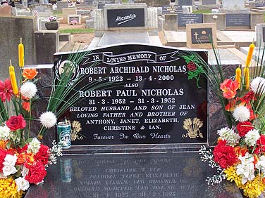 ROBERT ARCHIBALD NICHOLAS