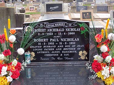 ROBERT PAUL NICHOLAS
