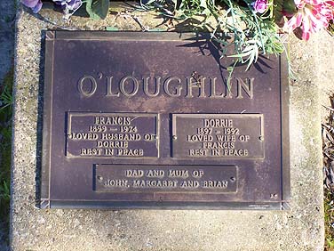 DORA O'LOUGHLIN