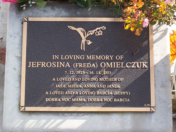 JEFROSINA OMIELCZUK