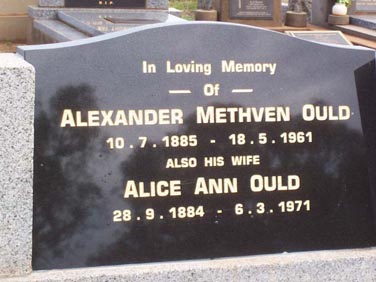 ALICE ANN OULD