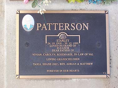 STANLEY PATTERSON