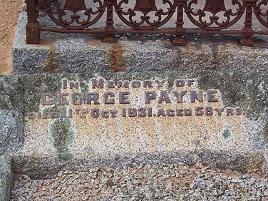 GEORGE PAYNE