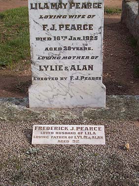 FREDERICK JAMES PEARCE