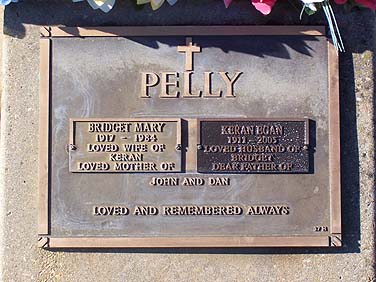 BRIDGET MARY PELLY