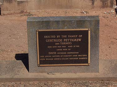 GERTRUDE PETTIGREW