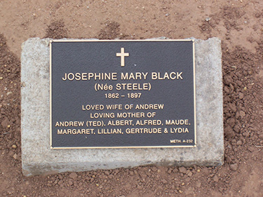 JOSEPHINE M. BLACK