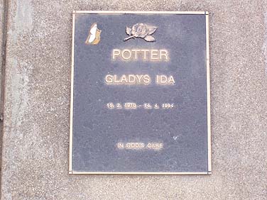 GLADYS IDA POTTER