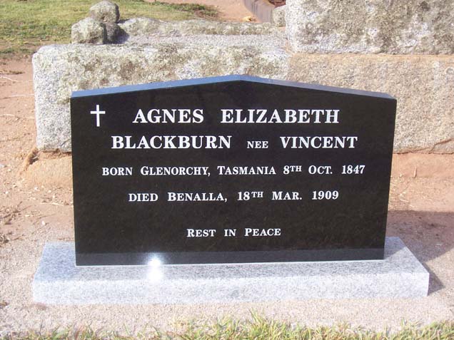 AGNES E. BLACKBURNE