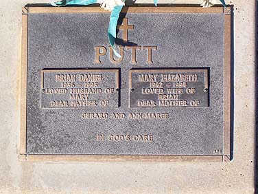 MARY ELIZABETH PUTT