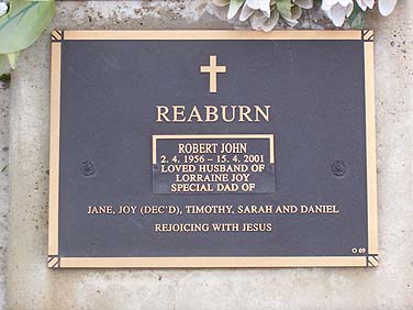 ROBERT JOHN REABURN